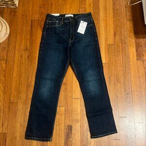 The Contour Slim in Deep Blue Jeans - Size 8